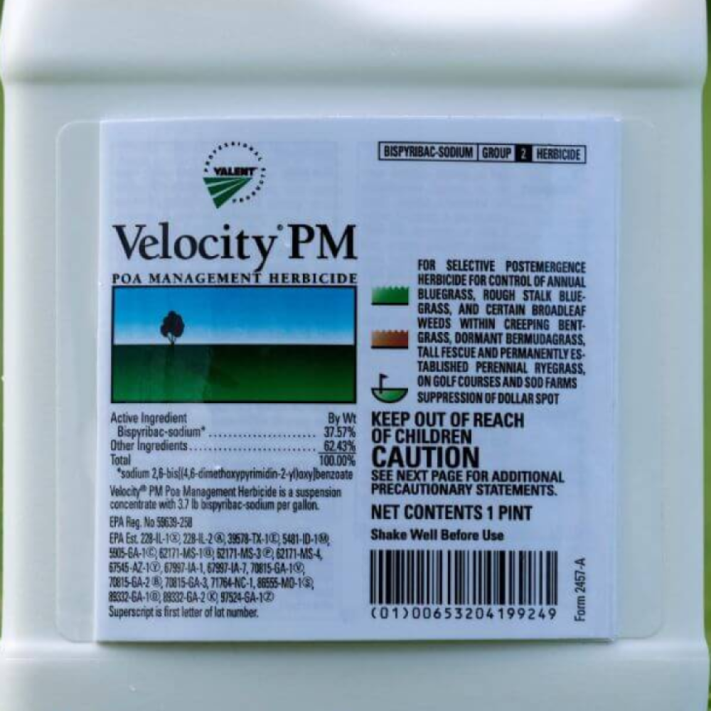 VELOCITY PM (Poa management herbicide)